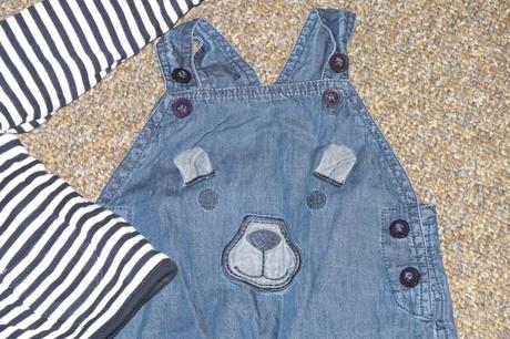 Vyteplena bundicka + riflicky, top stav, debenhams,80