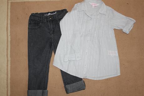 Nohavice a košeľa, girl2girl,98