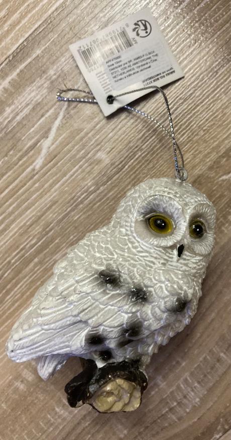 Nádherná sova dekorácia/vianoce, 