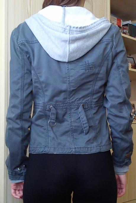 Sako s mikinou, new yorker,m