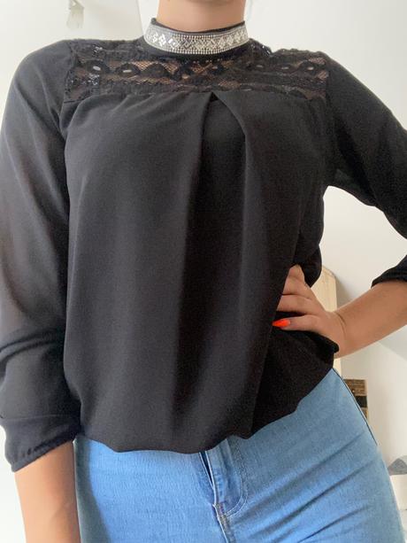 Elegantná blúzka, s