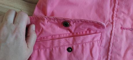 Podšitý prechodný kabátik - bundička, aj do dažďa, 110