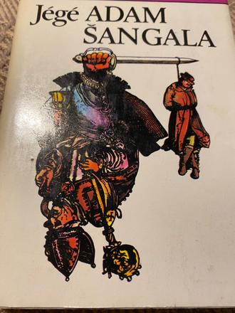 Jégé adam šangala 1984 retro stará kniha, 