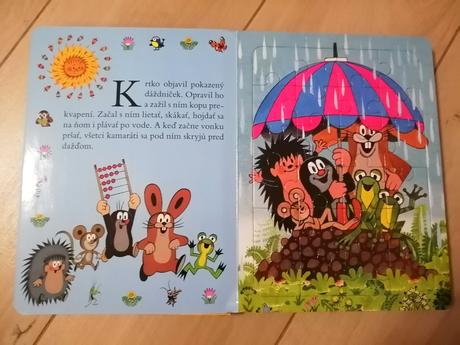 5x veselé puzzle krtko, 