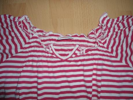 Ruzove tricko pasik, takko,146