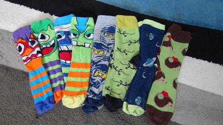 Chlapčenské ponožky 6ks-35/38, 35