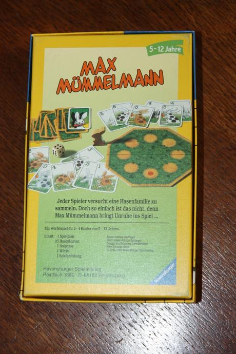 Hra max mumelmann -slovenské pravidlá - od 5 rokov, 