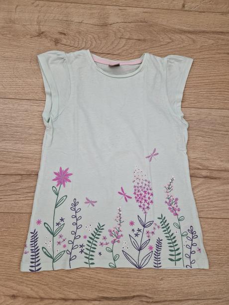 Tričko lúka a vážky 128 zelené 128, 128