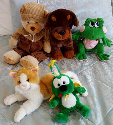 Balik plysove hracky aj jednotlivo, 