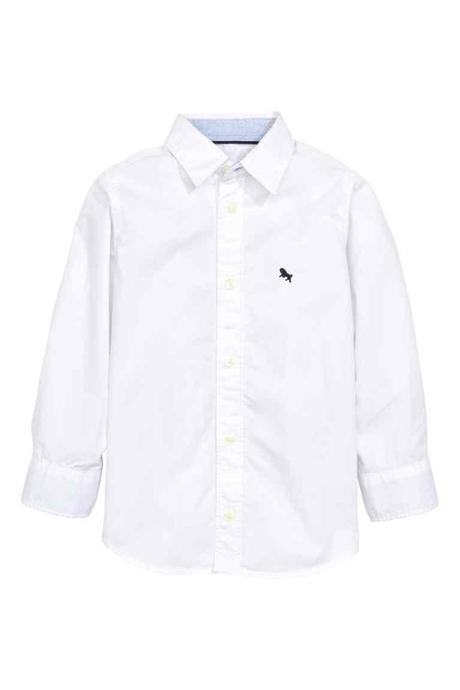 Vyskokvalitná bavlnená bielučka košeľa super stav, h&m,164