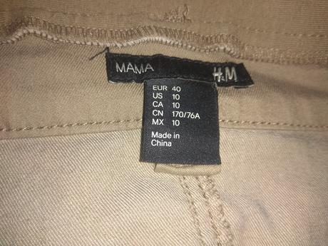 Tehotenské nohavice, h&m,m