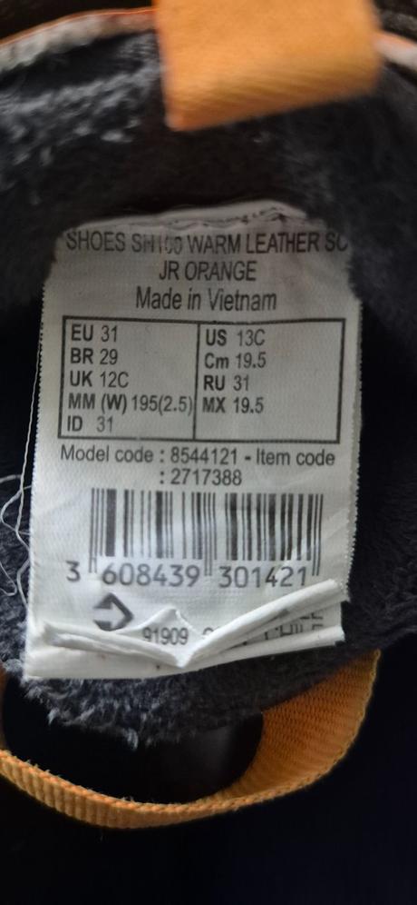 Zimné topánky, decathlon,31