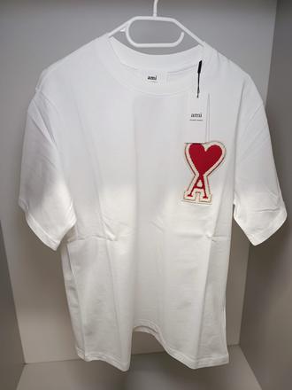 Biele tričko ami paris, m