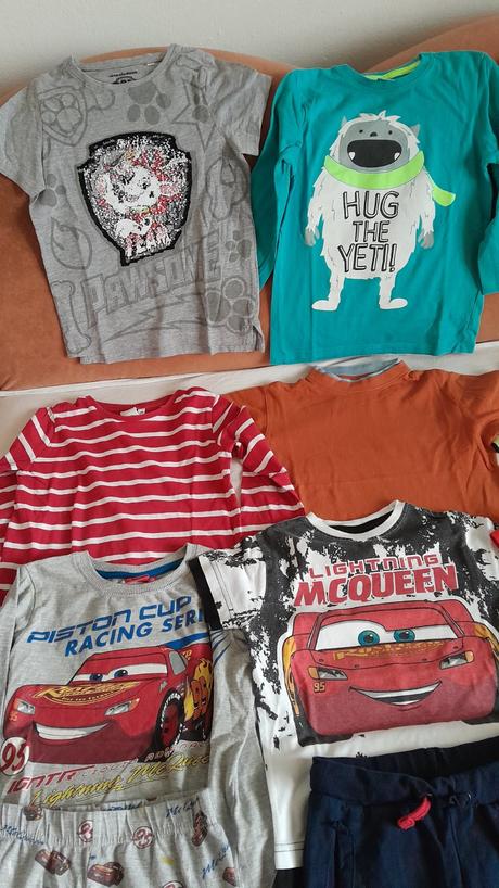 Balík oblečenia chlapec 110, 104–116