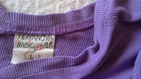 Bavlnené tričko terranova v. l, terranova,l