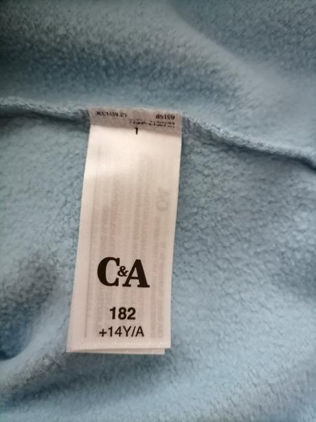 2x oblečená c&a mikina - top stav, c&a,164