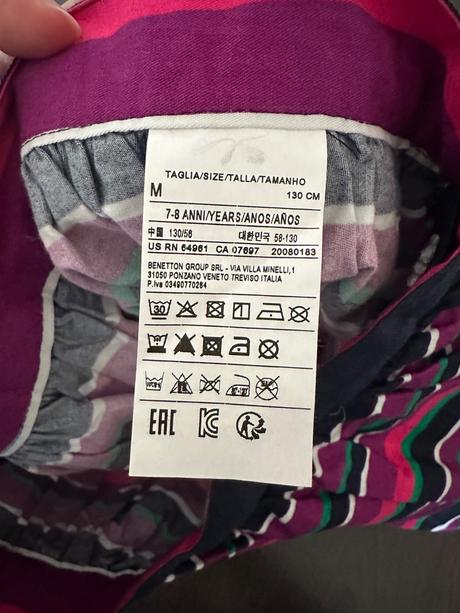 Benetton sukňa, benetton,128