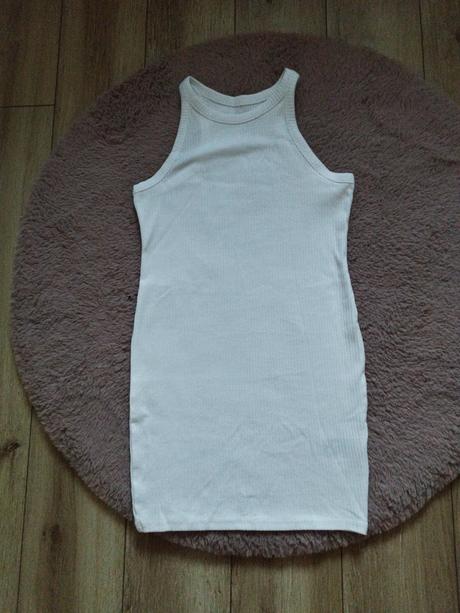 Rebrované šaty, h&m,146