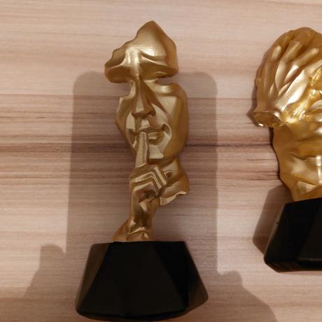 3d dekorácie  nevidím, nepočujem, nehovorím, 