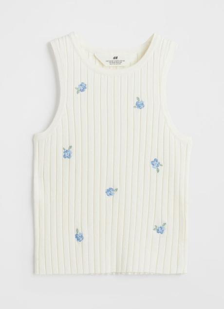 Rebrovany top, h&m,134 / 140