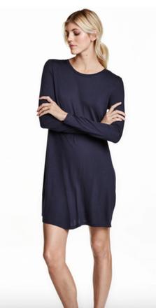 H&m tričkové šaty vel.m, h&m,m