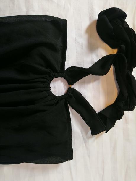 Dámsky čierny tenký overal, magnifigue, m