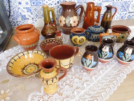 Keramika  farebná rozna, 