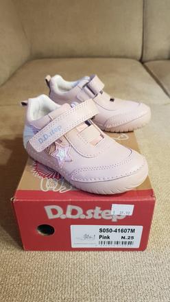 Dievčenské prechodné topánky dd step 25, d.d.step,25