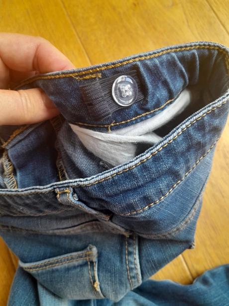 Rifľové nohavice, zara,116