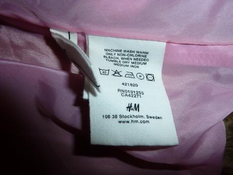 Exkluzívny zimny tigrovany kabatik , h&m,104