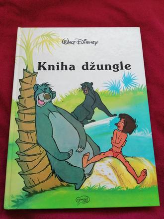 Walt disney kniha džungle,