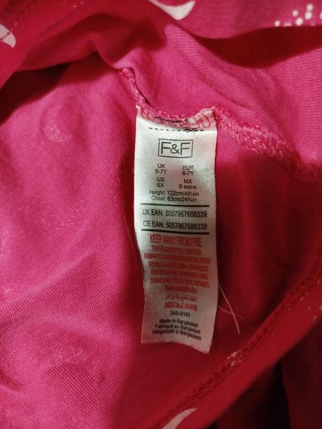 Pyžamko aj do škôlky, f&f,122