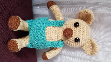 Háčkovaný medvedík, 