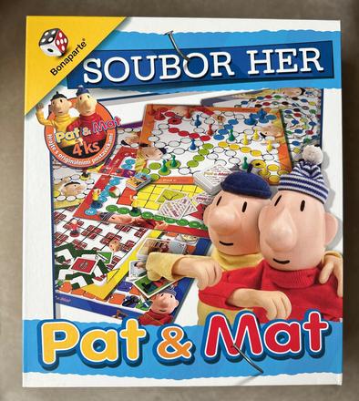 Pat a mat súbor hier - stolové hry, 