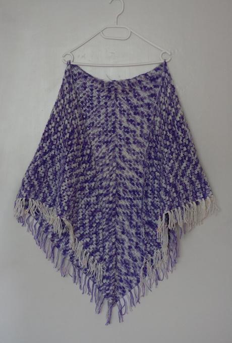 Háčkovaná šatka / pončo, 
