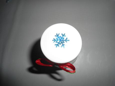 Voňavá morská soľ do kúpeľa - vianočná fľaška, 