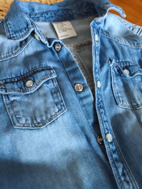 Riflová košeľa denim 122, denim,122