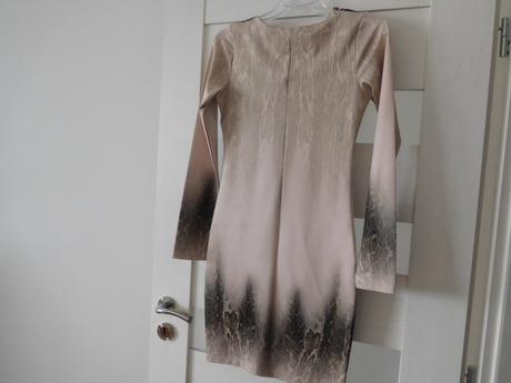 Šaty do hneda mini-38 v,, 38