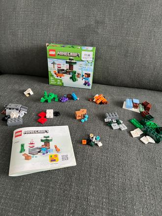 Minecraft lego a magnetické puzzle, 