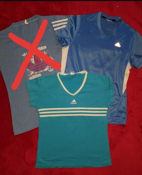 2x adidas tričko, adidas,m