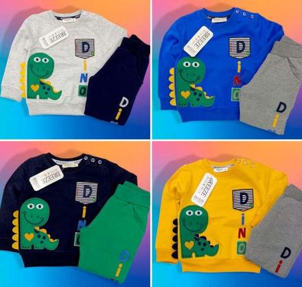 Detská bavlnená tepláková súprava, 92 - 140