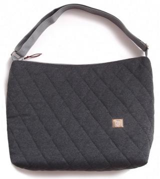 Pinkie stredná taška na kočík marble dark grey, pinkie