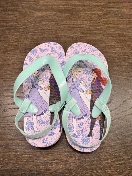 Šľapky - žabky 26/27 frozen, 26