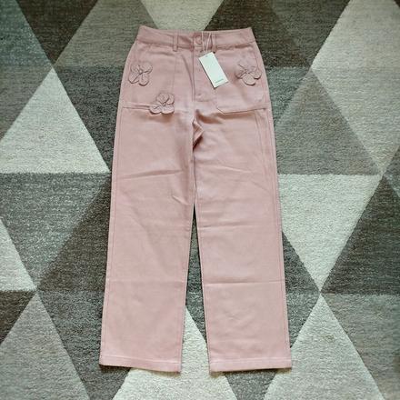 Štýlové nohavice reserved s kvetmi - nové s visačk, reserved,152 / 158