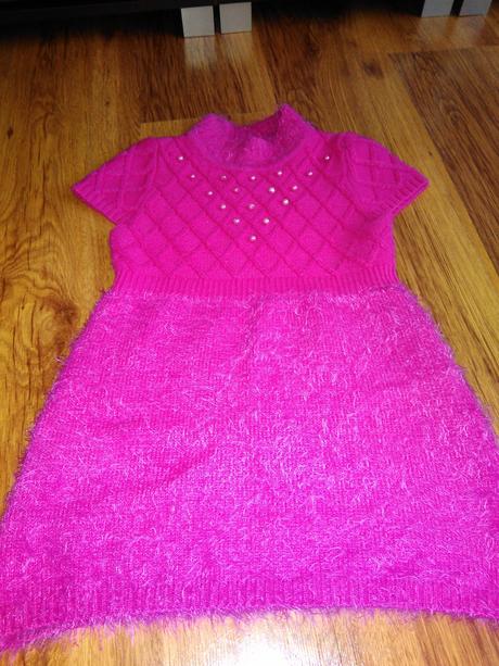 Pletené pekné šatky / tunika /vesta, 122