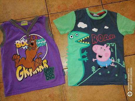 Tričká pre chlapčeka na 4/5rokov, 110