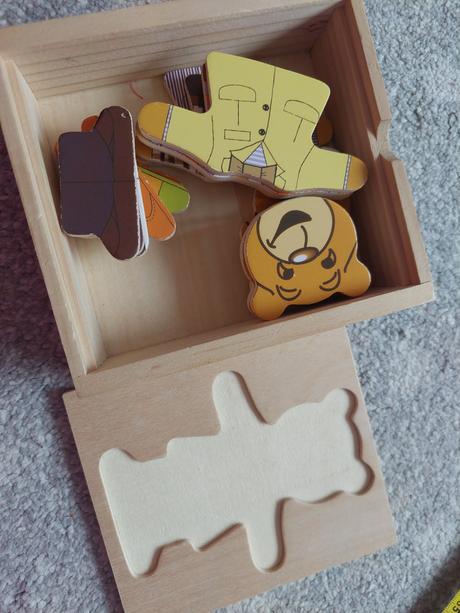 Drevený macko - emocie, eichhorn,