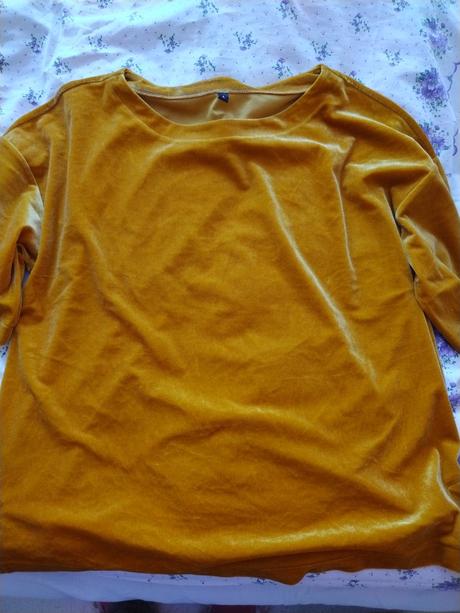 Zamatový top, xl