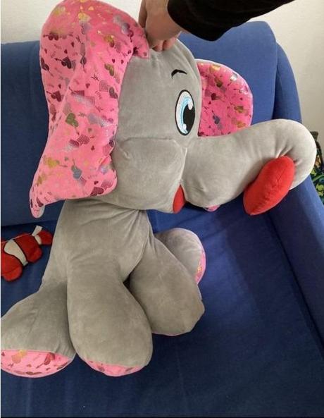 Plyšový slon, petra toys 55 cm,
