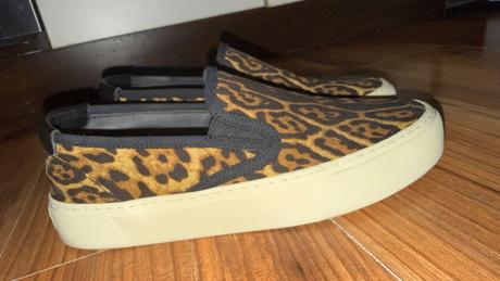 Saint laurent venice leopard espadrilky, 37